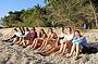 Tour group at Cape Tribulation