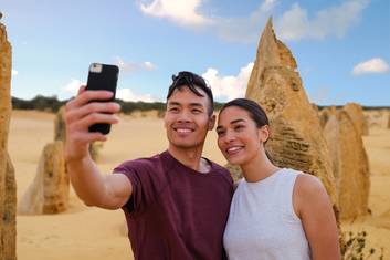 Selfie at the Pinnacles