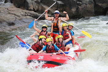 Rafting on the Barron River